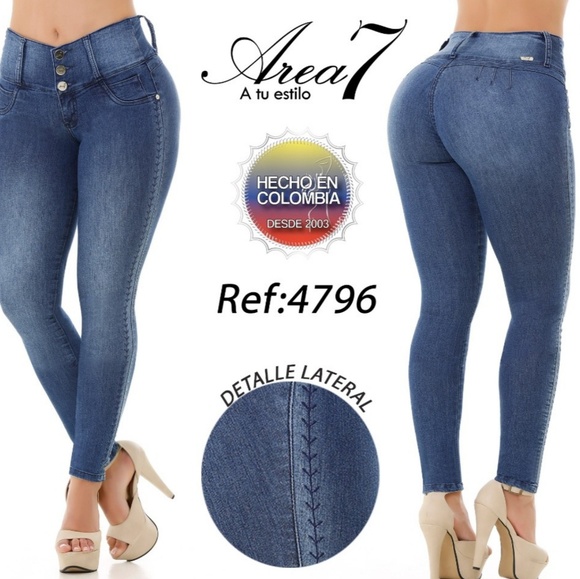 area 7 Denim - NWOT🔥Colombian butt lifting jeans